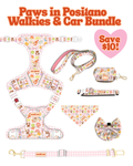Paws in Positano Walkies & Car Bundle - Pink (Save $10)