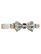 Paws in Positano (Blue) - Dog Bow Tie
