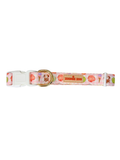 Paws in Positano (Pink) - Dog Collar