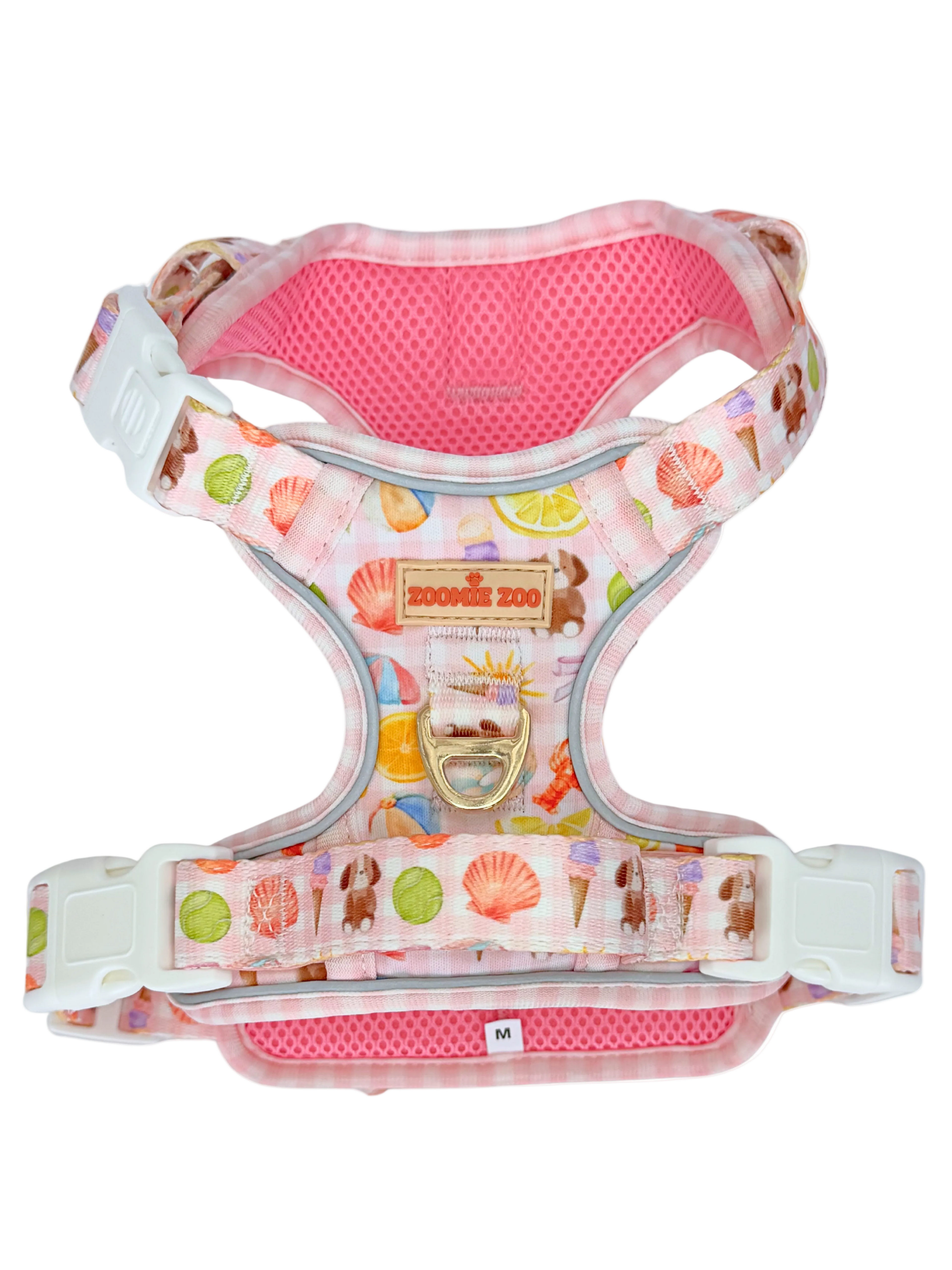 Paws in Positano (Pink) - Dog Adventure Harness