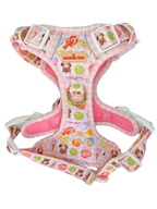 Paws in Positano Dog Adventure Harness – Adjustable No-Pull – Pink